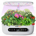 Hydroponic Growing System 12 Pods | 24W Full Spectrum LED Smart Garden 24 Full Spectrum Tidesmit