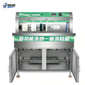 Professional Shoe Washer Washing Drying Machine with Touch Control Steam and Dual Air Drying for Commercial Shoe Care Stores
