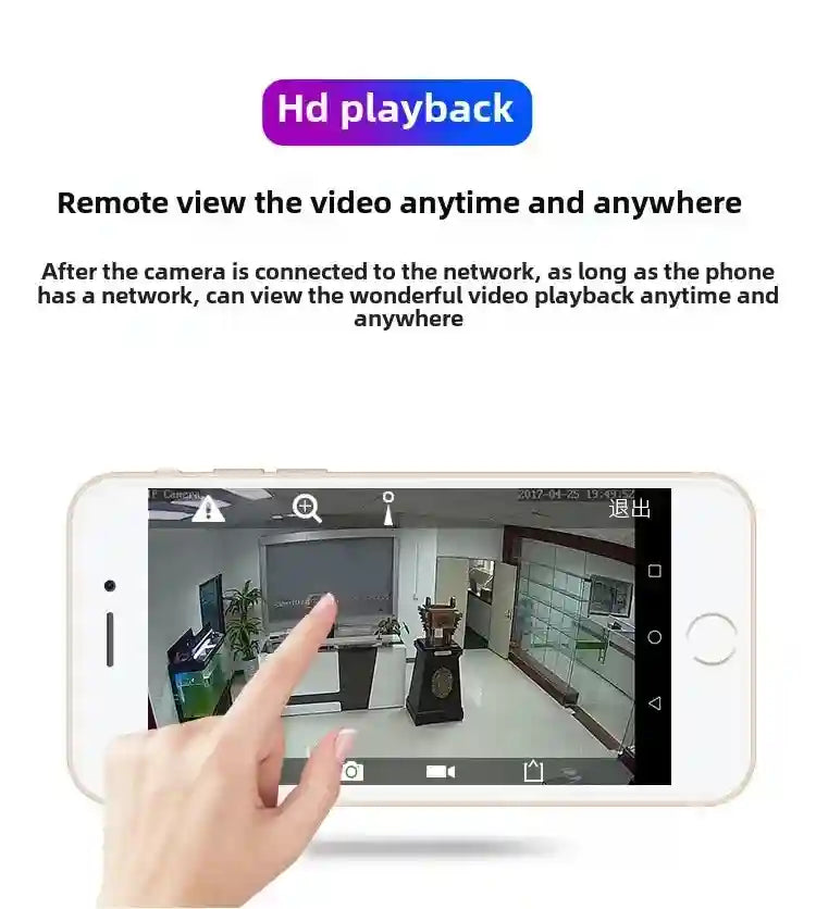 4K Dual Lens WiFi Security Camera | 6MP Smart Home Outdoor PTZ Tidesmit
