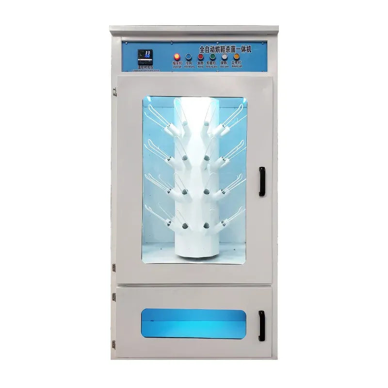 Commercial Stainless Steel Shoe Washing Machine Fully Automatic Multifunctional Washer with Drying for Dry Cleaning Shops