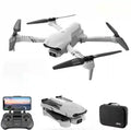 F10 Camera Drone with WiFi FPV, 4K Capability & Foldable White Design White F10 Tidesmit