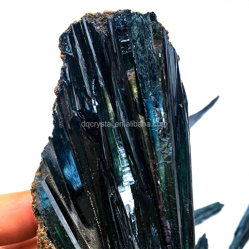 Wholesale Natural Crystal Mineral Cluster Shape Vivianite Rough Sparkle Vivianite Mineral Specimen for Healing Decoration