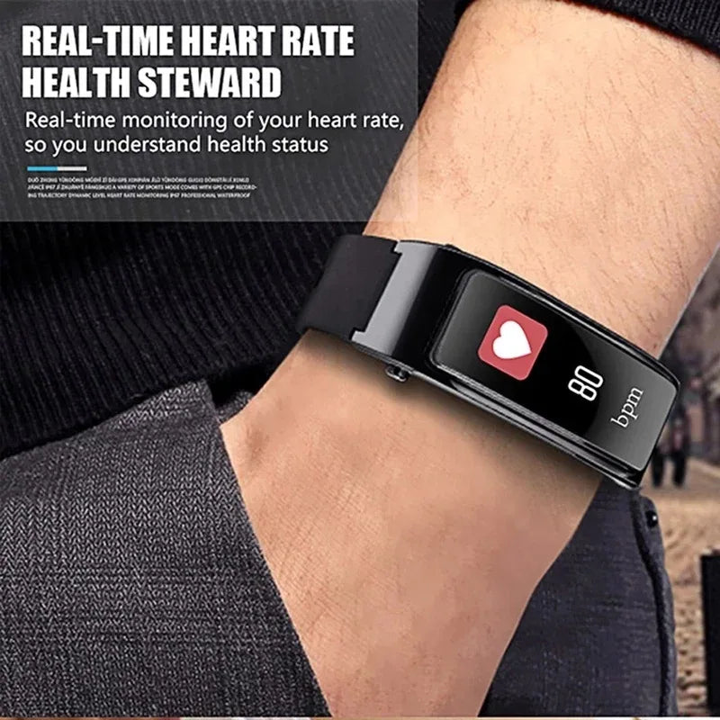 Smartwatch with Wireless Earbuds & Fitness Tracker - Black My Store