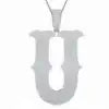 Factory Wholesale D Letter VVS Moissanite Pendant Necklace 925 Silver Platinum Plated Iced Out Custom Name Hip Hop Jewelry