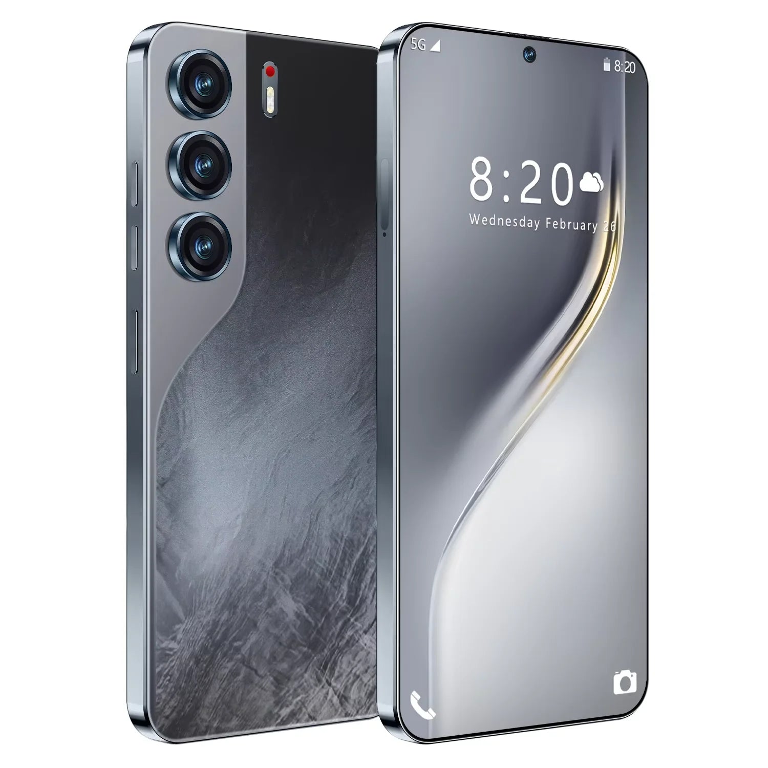 22G+2TB 2025 New 5G Smartphone Origin Camon 40 Pro Best Selling Gaming Phone  7.3 Inch Large HD Screen LTE Cellular Smartphone