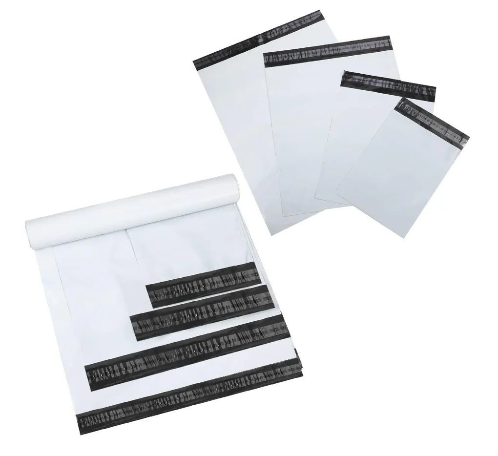 For Envelope Custom Size Self Adhesive Strong Adhesive Tear Proof Black Mailing Envelopes with Custom Logo
