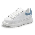 2023 Luxury White Shoes Brand Logo Custom Sneakers Male Female Vulcanize Shoes Thick Bottom Increased Vulcanized Shoes