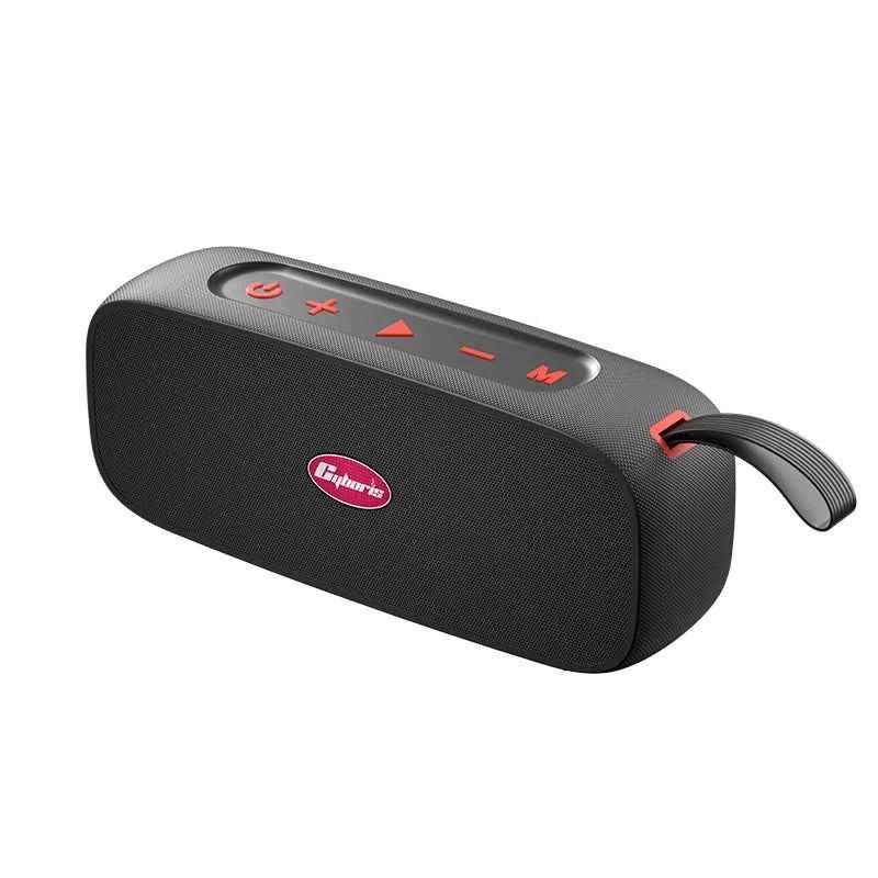 Portable Bluetooth Speaker | 360 Surround Sound Waterproof Audio - Black Black My Store