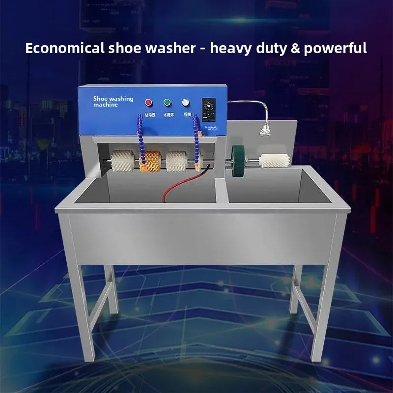 Shoe Washing Machine Commercial Sneaker Cleaner Dryer Stainless Steel Shoe Cleaning Equipment for Laundry and Retail Shop