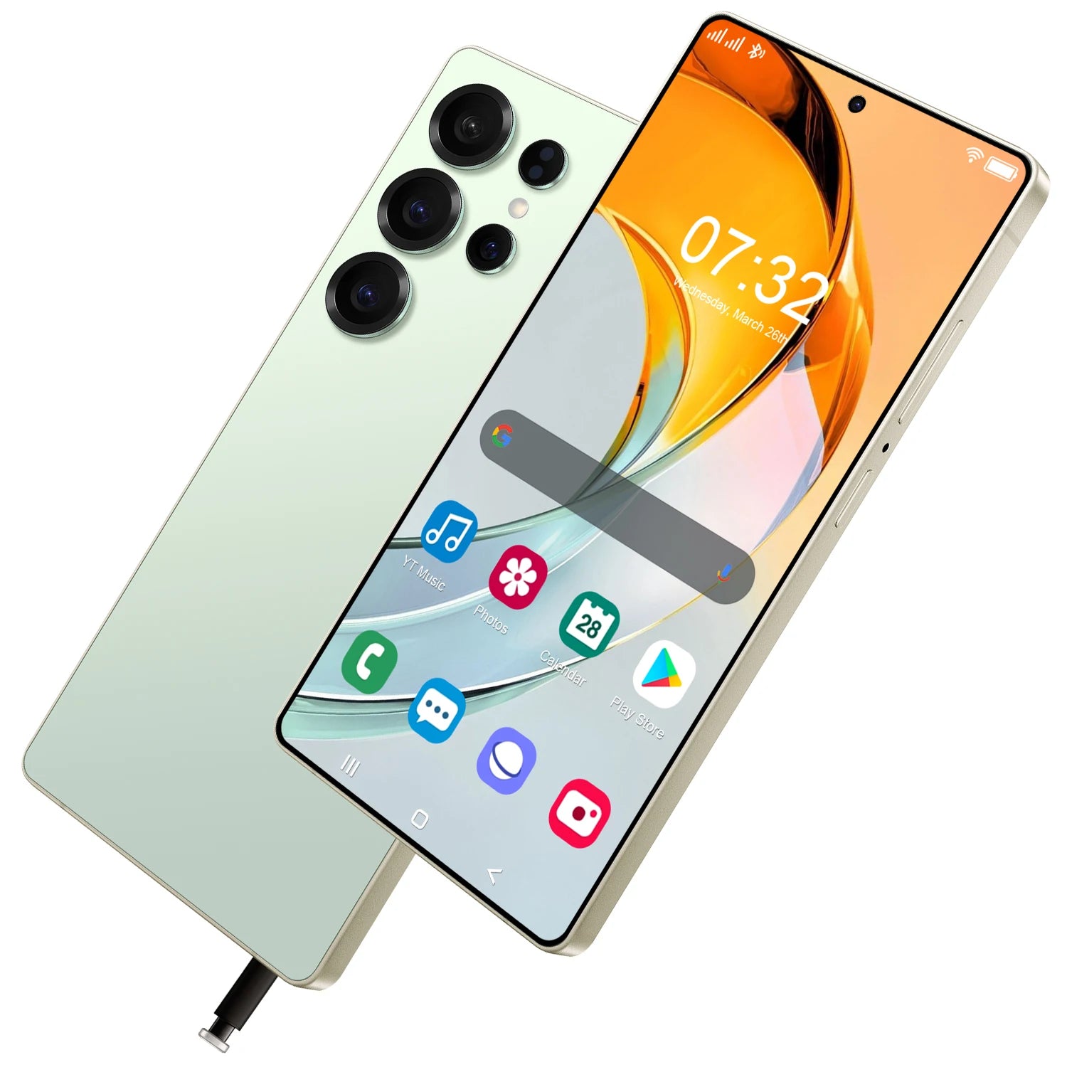 5G Smartphone Android 15 | 128GB Unlocked Dual SIM Phone Tidesmit