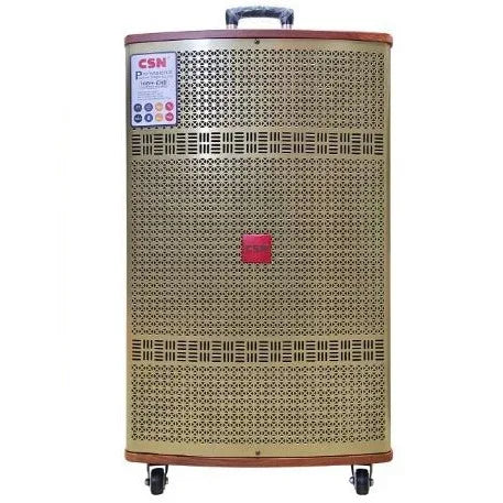 15 Inch Portable Bluetooth Trolley Speaker - CSN-1501 Plastic Cabinet CSN-1501 plastic My Store