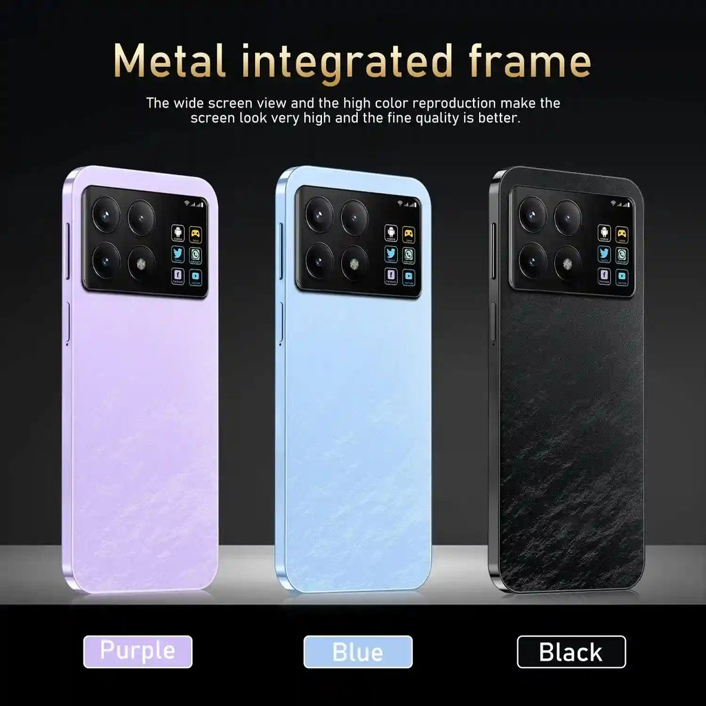 Tidesmit 5G Smartphone, 1TB Storage, 16GB RAM, Dual SIM Unlocked Tidesmit