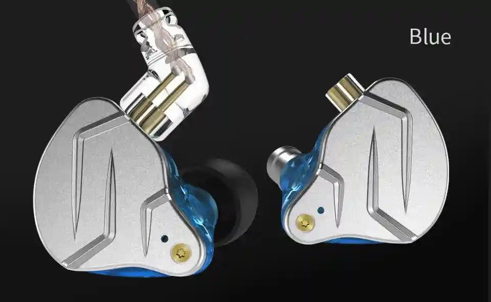 KZ ZSN Pro Hybrid In-Ear Monitors - Balanced Armature & Dynamic Driver Tidesmit