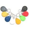5YOA 50pcs UID Block 0 Rewritable Writable 13.56MHz RFID Tag Key Fob Clone Card Tags Copy Cards Keychain Keyfob