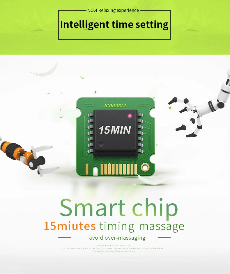 Electric Back Massager with Heat for Deep Tissue Muscle Relief Back Massage Instrument Tidesmit