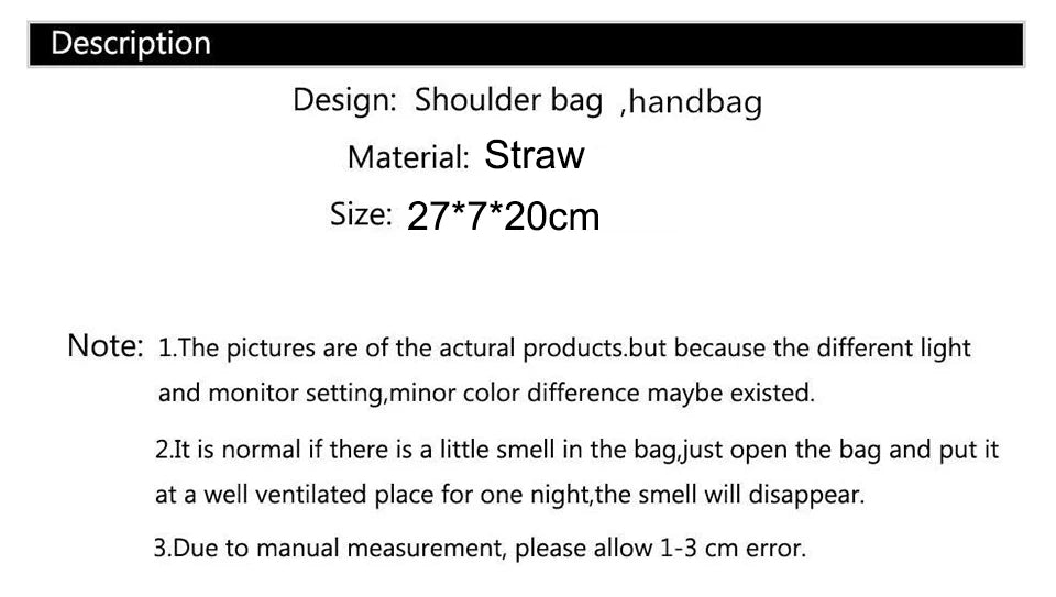 Fashion Women Weave Straw Shoulder Bag Raffia Messenger Bag New Trendy Vintage Crossbody Bag for Summer Straw Beach Bag