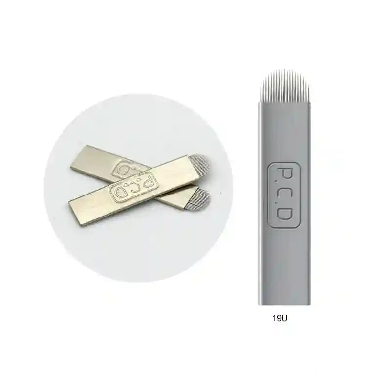 Microblading Needles for Manual Eyebrow Tattooing | PCD Blades Permanent Makeup Machines Tidesmit