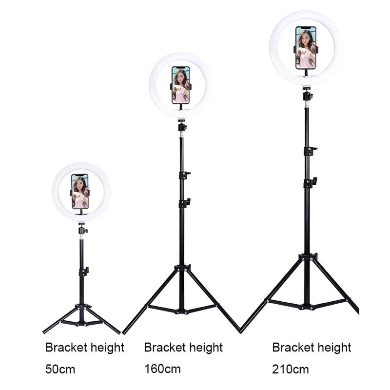 14-Inch LED Ring Light with Tripod Stand for Pro Content Creation Tidesmit