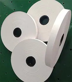 Heat-resistant acrylic hot melt glue tape rolls, white single-sided adhesive tape