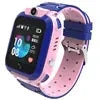 Kids GPS Smartwatch - LBS Tracker & SOS Button (Model GW27) Pink+Purple GW27 My Store
