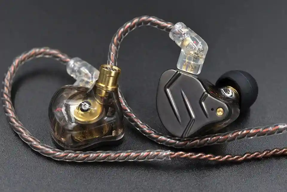 KZ ZSN Pro Hybrid Wired Earphones | High-Fidelity Studio Monitor In-Ear Tidesmit