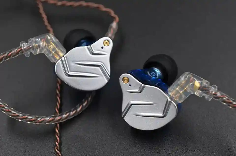 KZ ZSN Pro Hybrid Wired Earphones | High-Fidelity Studio Monitor In-Ear Tidesmit