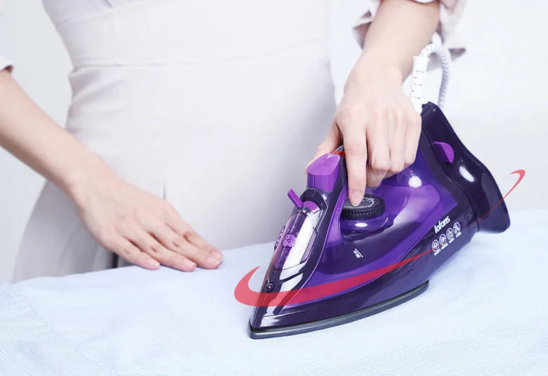 Tidesmit Lofans YD-012V cordless steam iron showing the 280ml water tank and explosive steam feature side profile