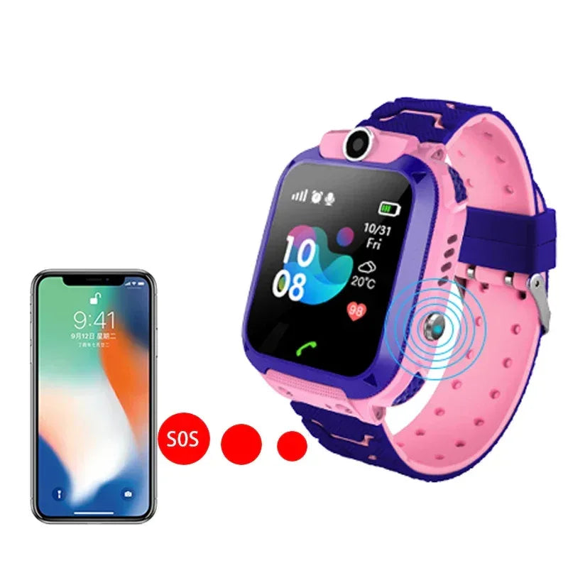 Kids GPS Smartwatch - LBS Tracker & SOS Button (Model GW27) My Store