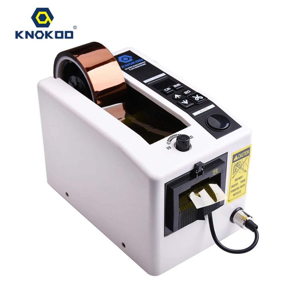 M1000 Electric Automatic Tape Dispenser M-1000 Cutter Machine for Carton Packaging 7mm-50mm Paper Material 110V 220V Motor