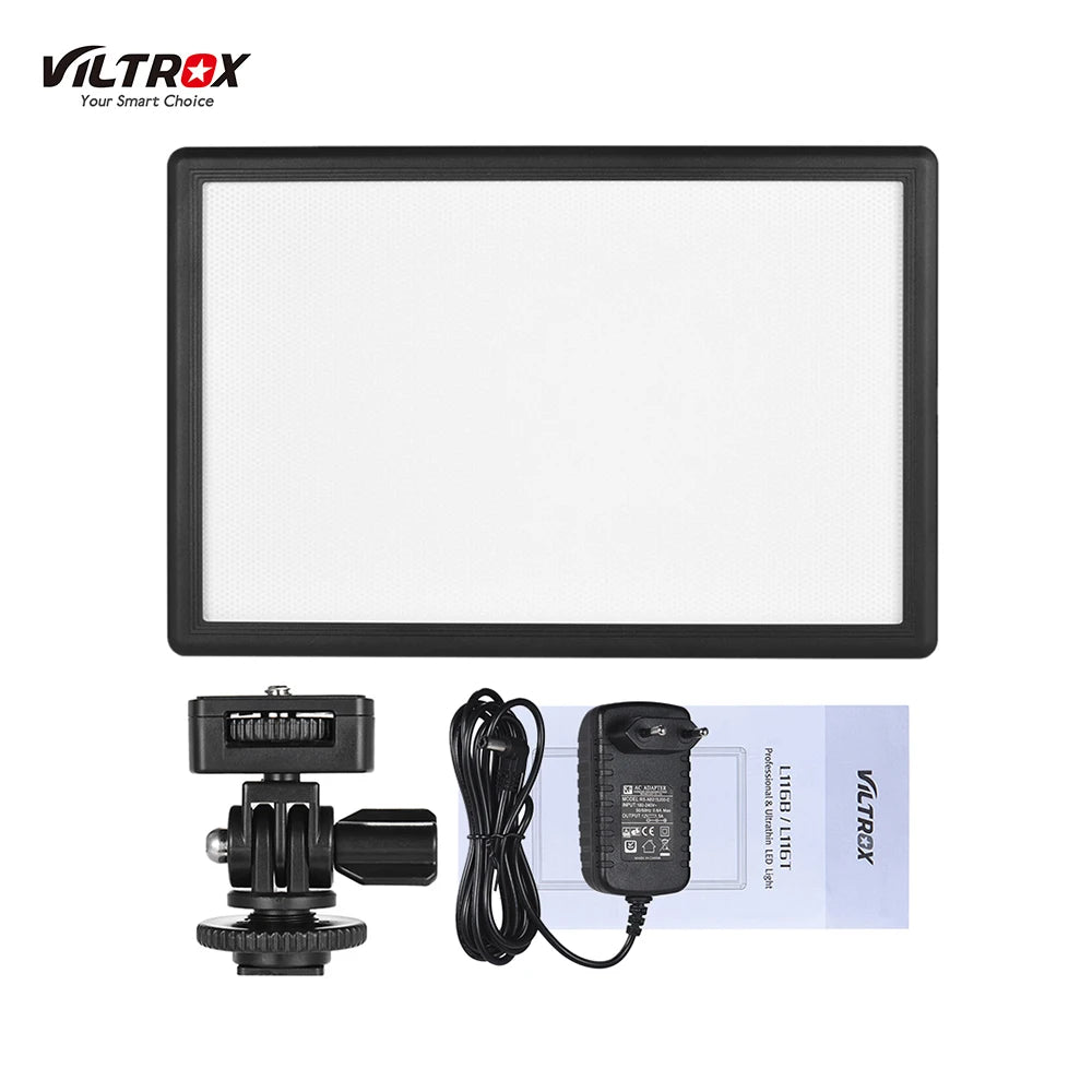 LED Video Light for DSLR Camera - Portable Studio Panel by Tidesmit Tidesmit