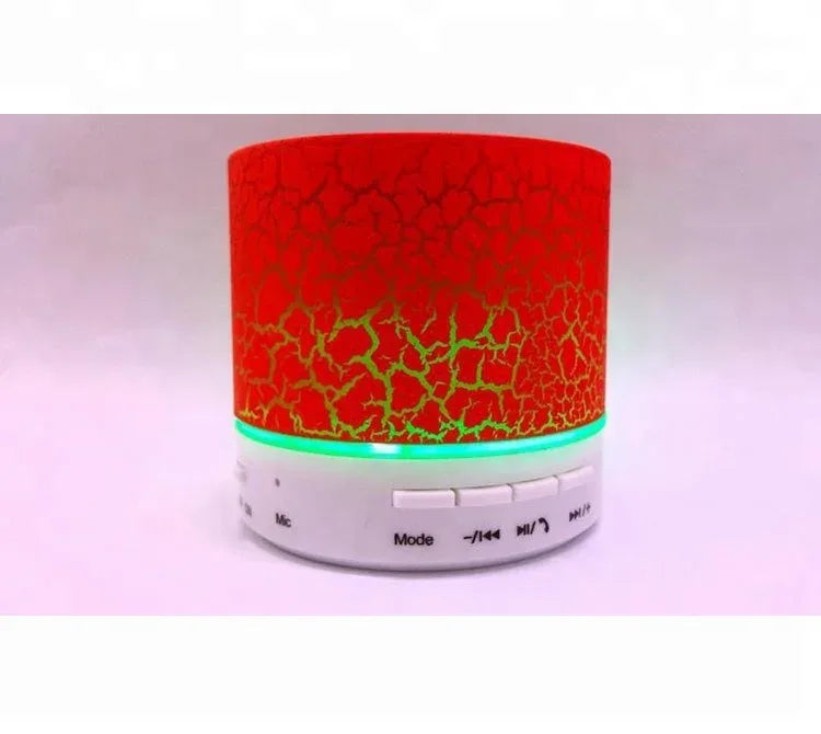 Portable Bluetooth Speaker with RGB LED Lamp - Wireless Audio for Home My Store