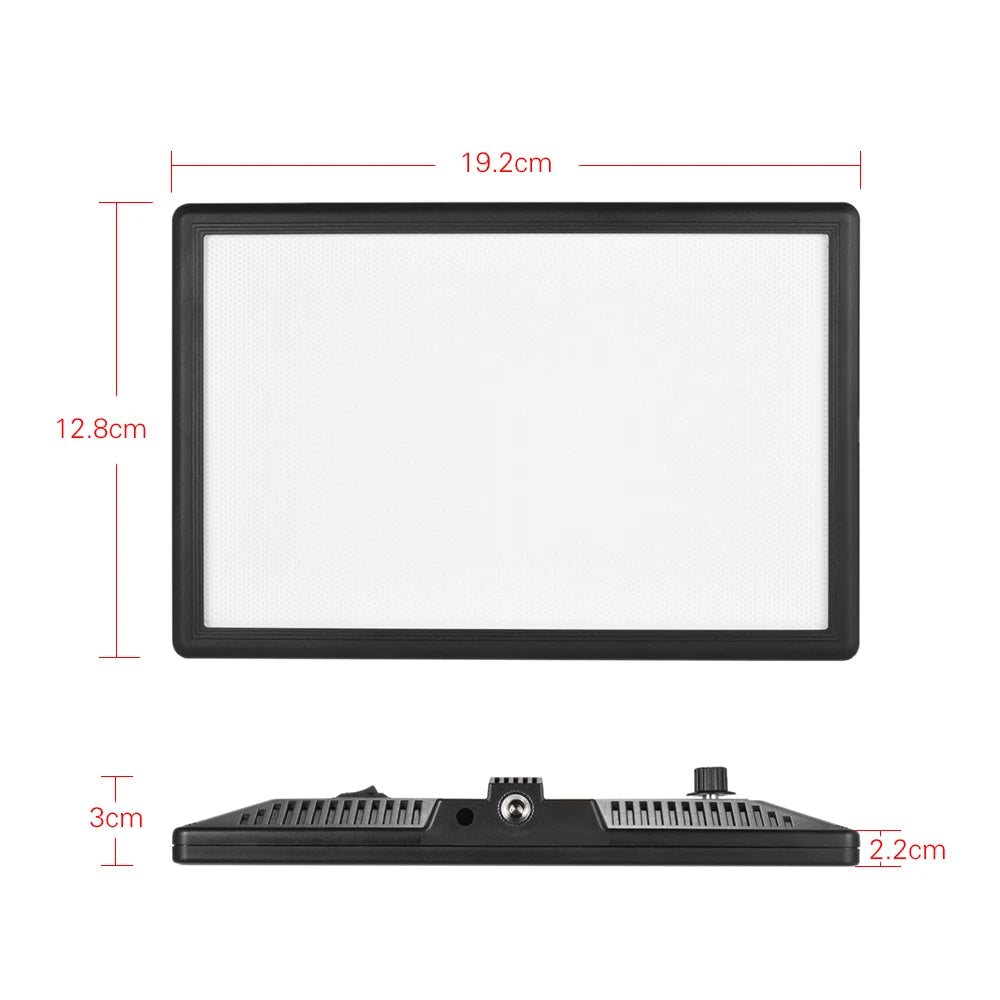 LED Video Light for DSLR Camera - Portable Studio Panel by Tidesmit Tidesmit
