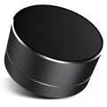 Portable Bluetooth Speaker with RGB LED - 360 Wireless Audio (4 Colors) Black My Store