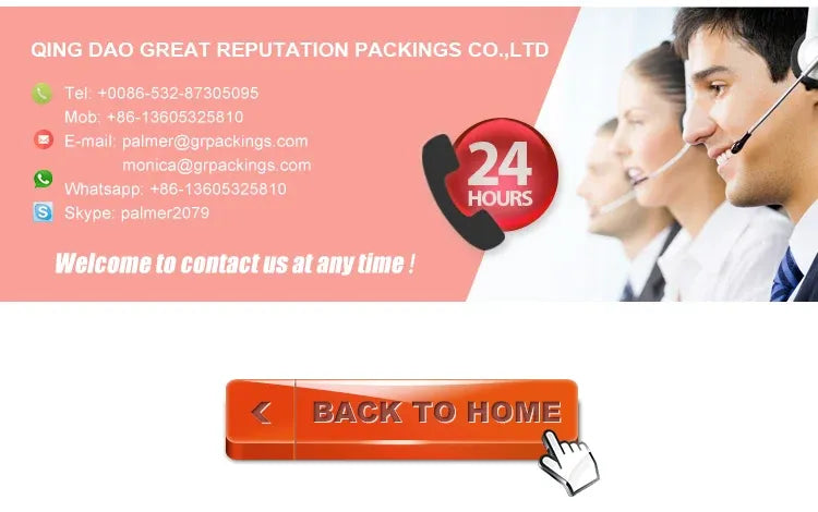 Contact webpage banner with "24 HOURS" badge and "BACK TO HOME" button