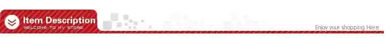 Red Item Description banner for hot and cold pulse beauty device with high-frequency vibration and light therapy.