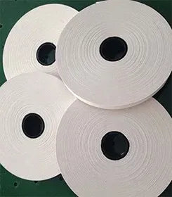 Heat-resistant acrylic hot melt glue tape rolls, white single-sided adhesive tape
