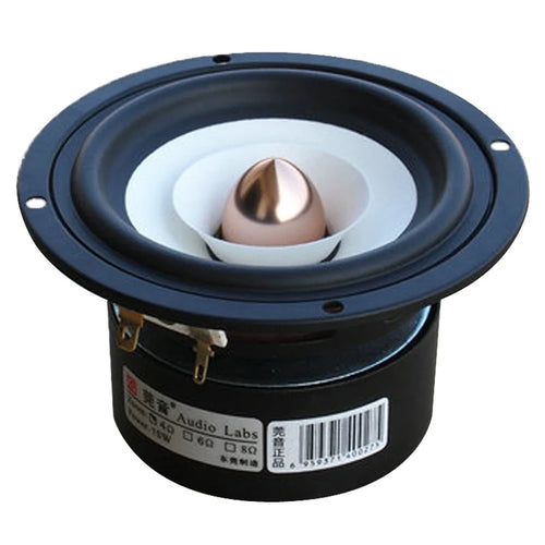 Sounderlink Audio Labs 4-inch monitor speaker, copper dome and black surround