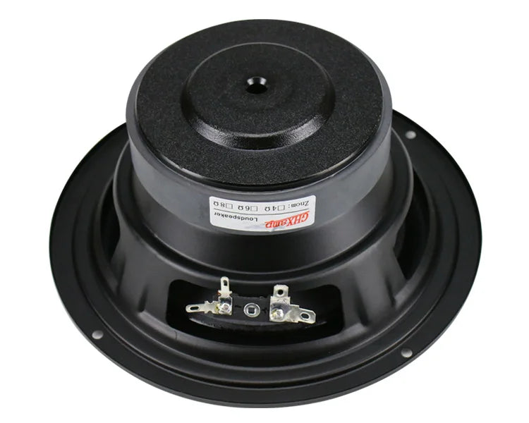 GHXAMP 7 inch 178MM Mid Bass Speaker Unit 130W HIfi Mediant Home Theater Deep Bass Woofer Loudspeaker Rubber edge 1pc