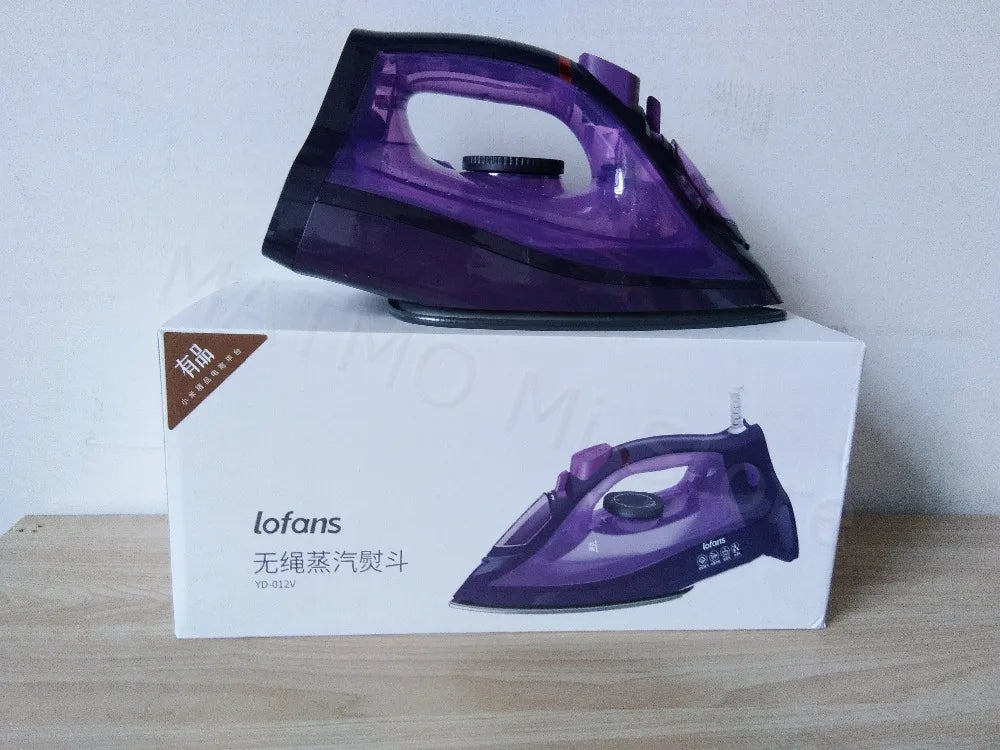 Tidesmit Lofans YD-012V Cordless Steam Iron featuring 280ml water tank and 35s fast warm-up for efficient steaming
