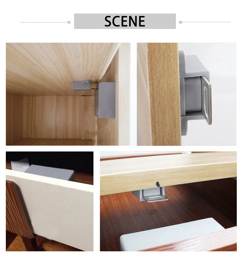 NAIERDI Digital Cabinet Intelligent Electronic Locks  Invisible Sensor Lock EMID IC Card Drawer For Wardrobe Furniture Hardware