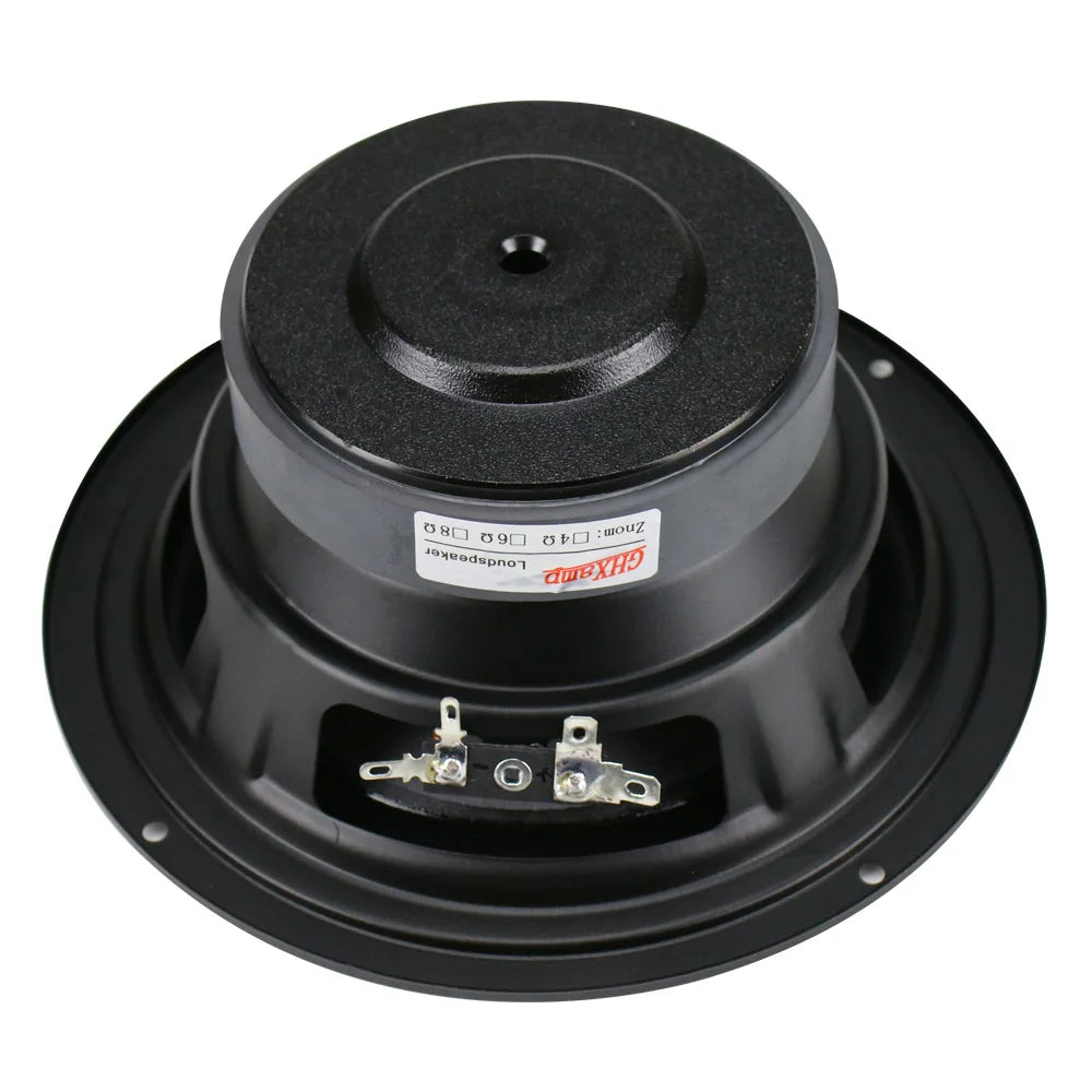 GHXAMP 7 inch 178MM Mid Bass Speaker Unit 130W HIfi Mediant Home Theater Deep Bass Woofer Loudspeaker Rubber edge 1pc