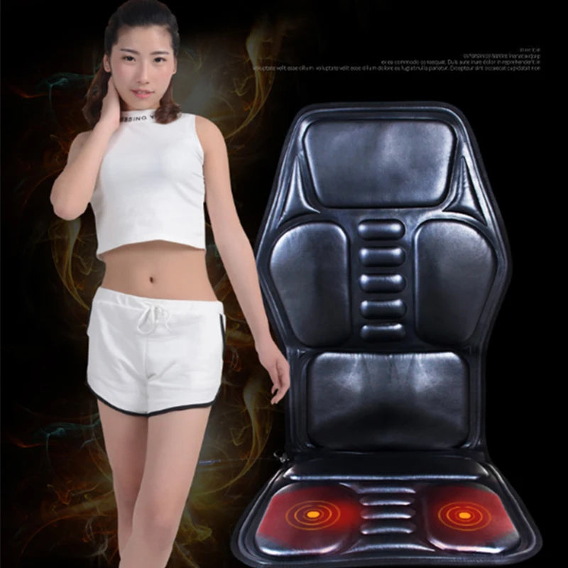 Tidesmit Electric Massager Cushion with Heat Therapy for Muscle Relief Massage Cushion Tidesmit