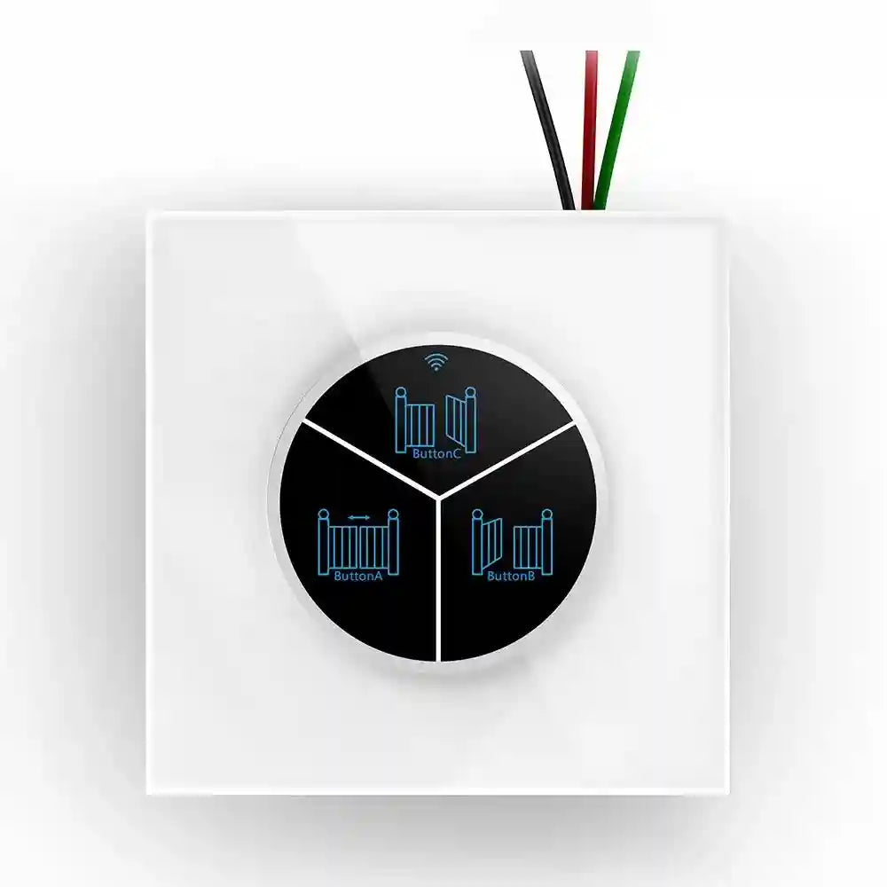 Wireless Garage Door Remote Switch | 86mm Smart WiFi Appliance | Tidesmit Tidesmit