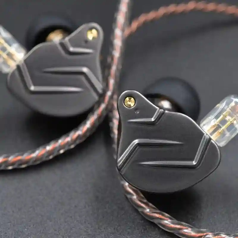 KZ ZSN Pro Hybrid Wired Earphones | High-Fidelity Studio Monitor In-Ear Tidesmit