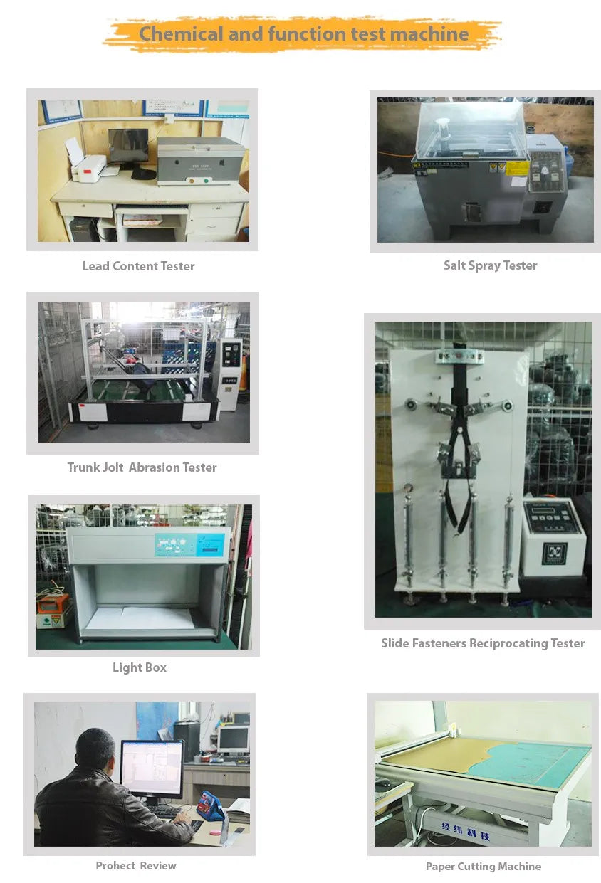 Trunk jolt abrasion tester machine for quality control testing of travel trunk durability and structural integrity.