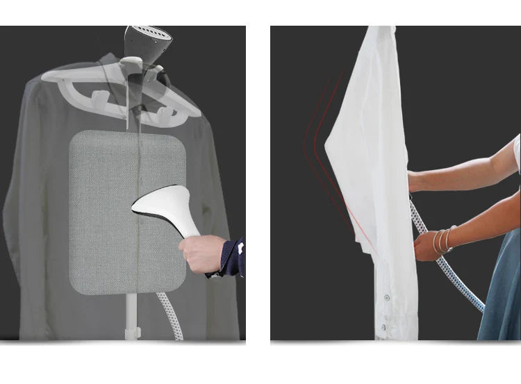 Tidesmit DMWD multifunctional garment steamer with mute sterilization and anti-dry burning protection side profile