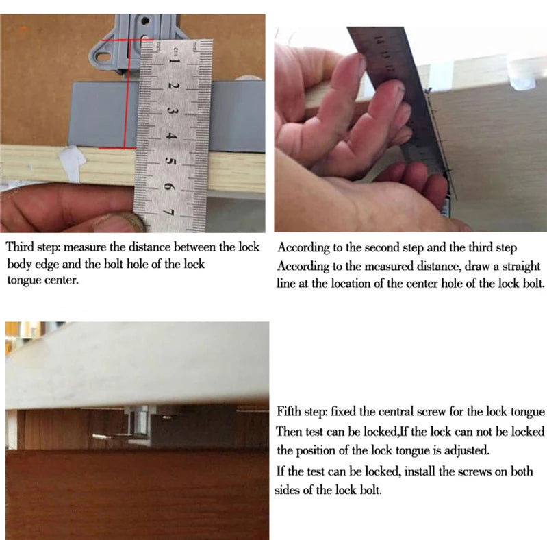 NAIERDI Digital Cabinet Intelligent Electronic Locks  Invisible Sensor Lock EMID IC Card Drawer For Wardrobe Furniture Hardware