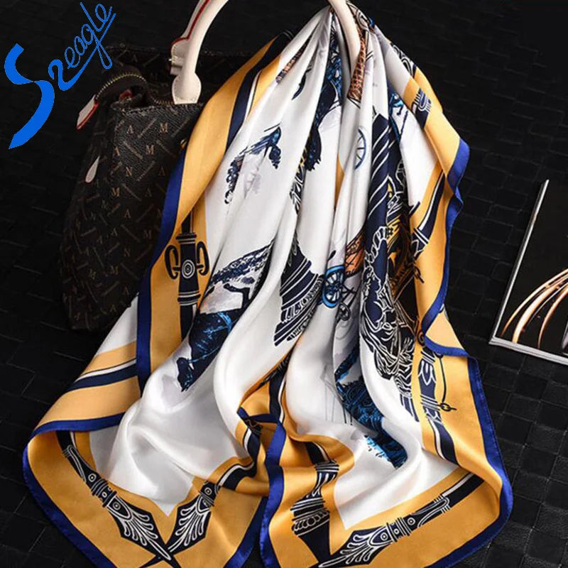 100% Silk Women 2018 Fashion Silk Scarf