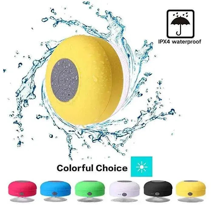 Portable Bluetooth Speaker | IPX7 Waterproof Wireless Audio | 360 Sound Yellow My Store