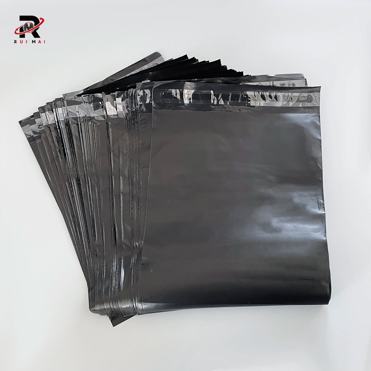 Free Sample Durable Plastic Strong Adhesion Biodegradable Polymailer Polybag Custom Printed Logo Packaging Shipping Bags Fur
